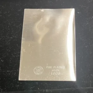 徳力本店　プラチナインゴット100g